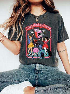 Easy Bake Coven 90S Horror Movie Fan Oversized Tshirt Easy Bake Coven Shirt revetee 3