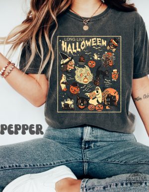 Retro Halloween Shirt Long Live Halloween Vintage Halloween Shirt Retro Halloween Spirit Halloween revetee 2