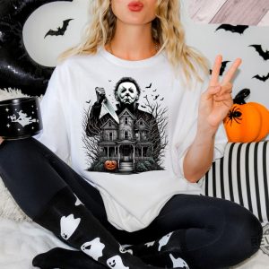 Horror Movie Shirts Horror Movie Shirt Halloween Horror Movie Characters Shirt Halloween Serial Killer Shirt revetee 3