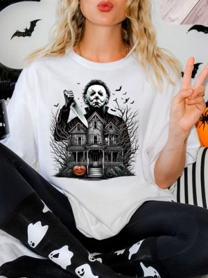 Horror Movie Shirts Horror Movie Shirt Halloween Horror Movie Characters Shirt Halloween Serial Killer Shirt revetee 3