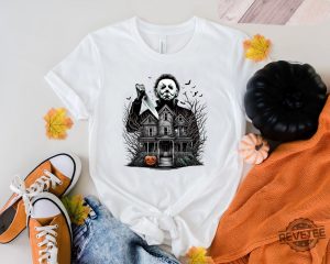 Horror Movie Shirts Horror Movie Shirt Halloween Horror Movie Characters Shirt Halloween Serial Killer Shirt revetee 4