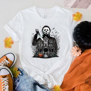 Horror Movie Shirts Horror Movie Shirt Halloween Horror Movie Characters Shirt Halloween Serial Killer Shirt revetee 4