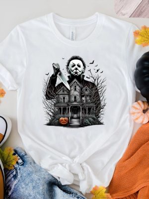 Horror Movie Shirts Horror Movie Shirt Halloween Horror Movie Characters Shirt Halloween Serial Killer Shirt revetee 4