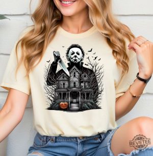 Horror Movie Shirts Horror Movie Shirt Halloween Horror Movie Characters Shirt Halloween Serial Killer Shirt revetee 7