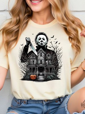 Horror Movie Shirts Horror Movie Shirt Halloween Horror Movie Characters Shirt Halloween Serial Killer Shirt revetee 7