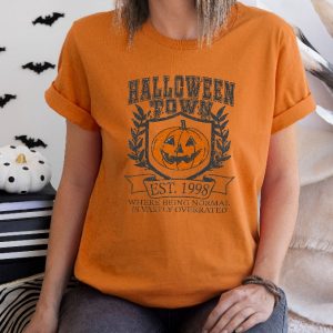 Halloweentown University Sweatshirt Halloween Town Est 1998 Sweatshirt Halloweentown University Sweatshirt revetee 2