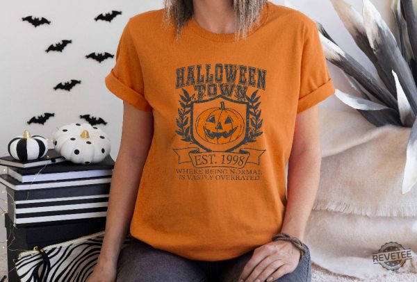 Halloweentown University Sweatshirt Halloween Town Est 1998 Sweatshirt Halloweentown University Sweatshirt revetee 2