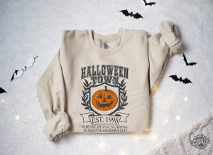 Halloweentown University Sweatshirt Halloween Town Est 1998 Sweatshirt Halloweentown University Sweatshirt revetee 3