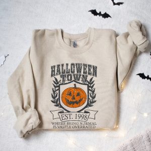 Halloweentown University Sweatshirt Halloween Town Est 1998 Sweatshirt Halloweentown University Sweatshirt revetee 3