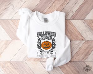 Halloweentown University Sweatshirt Halloween Town Est 1998 Sweatshirt Halloweentown University Sweatshirt revetee 4