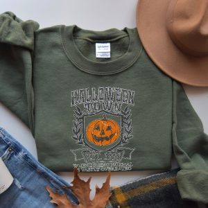 Halloweentown University Sweatshirt Halloween Town Est 1998 Sweatshirt Halloweentown University Sweatshirt revetee 5