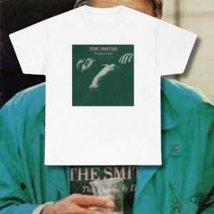 the smiths the queen is dead shirt tribute to actor alain delon rip shirt