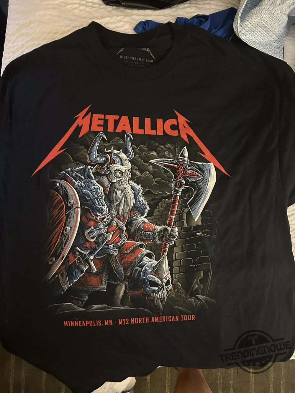 Metallica Minneapolis Shirt Metallica Official Minneapolis 8 16 Night One T Shirt