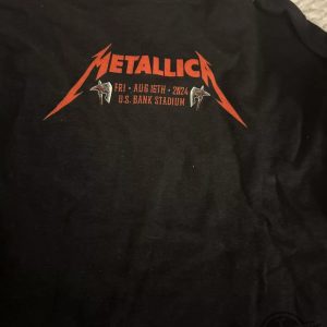 Metallica Minneapolis Shirt Metallica Official Minneapolis 8 16 Night One T Shirt trendingnowe 2