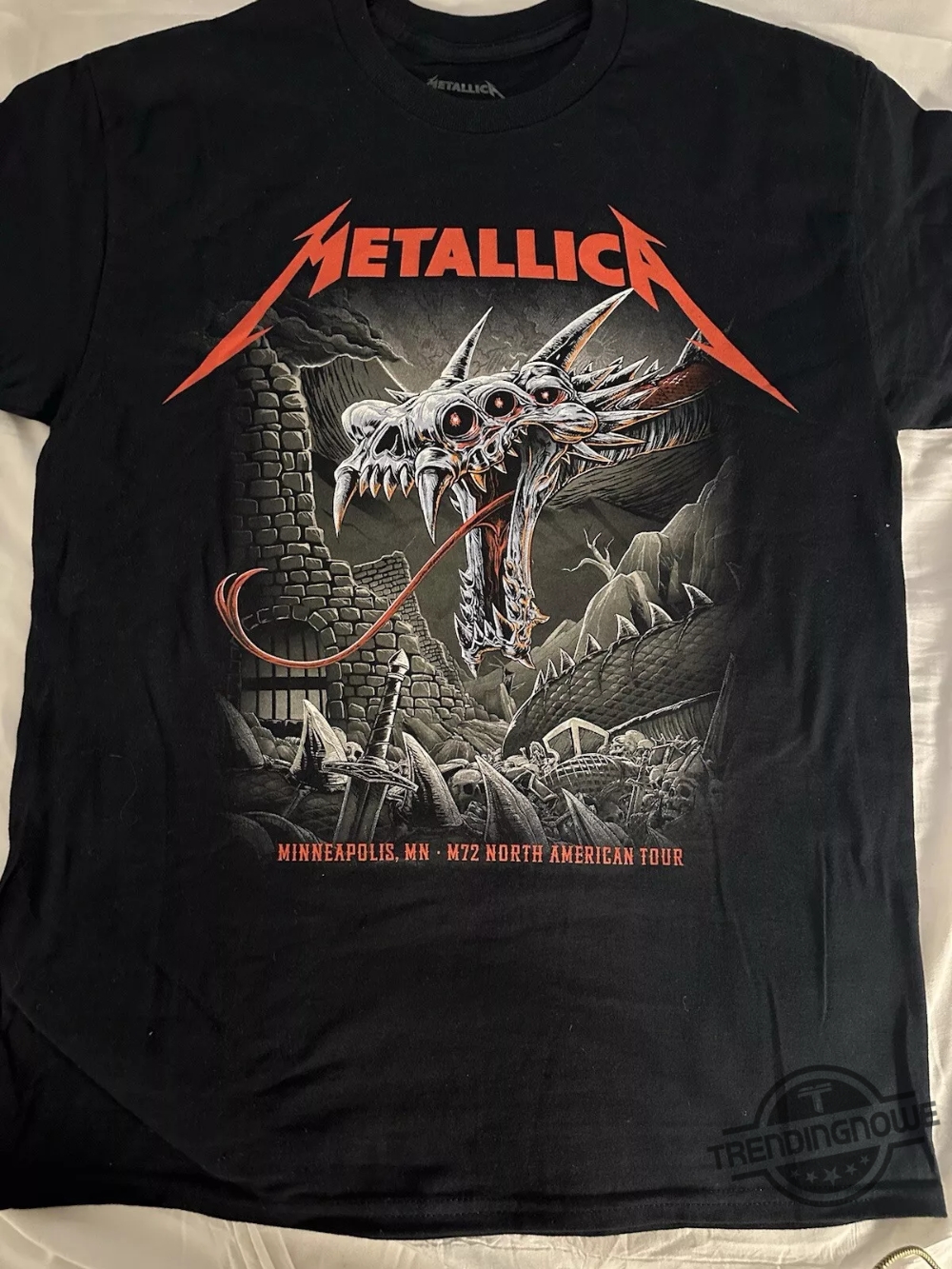 Metallica Minneapolis Shirt Metallica Minneapolis Exclusive Shirt Metallica Official Minneapolis Night T Shirt