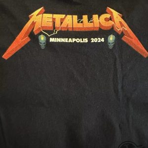 Limited Metallica Minneapolis Shirt Metallica Minneapolis Exclusive Shirt Metallica Official Minneapolis Night T Shirt trendingnowe 2