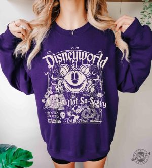 Disneyworld Est.1971 Halloween Shirt Mickeys Not So Scary Party Tshirt Hocus Pocus Hoodie Disney Halloween Sweatshirt Halloween Gift giftyzy 3