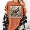 Funny Crows Before Bros Vintage Crow Shirt Vintage Raven Sweatshirt Goblincore Witchy Hoodie Halloween Tshirt Dark Academia Clothing giftyzy 5