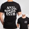 Anti Social Dads Club Tshirt Dads Tshirt Dads Shirt Anti Social Social Club Shirt revetee 1