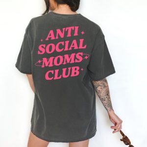 Anti Social Moms Club Shirt Gift For Mom Anti Social Social Club Shirt revetee 10