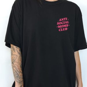 Anti Social Moms Club Shirt Gift For Mom Anti Social Social Club Shirt revetee 6