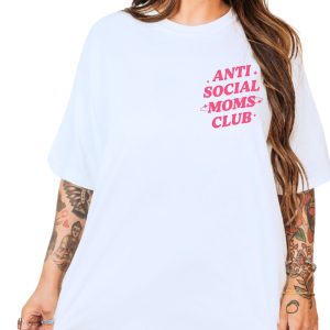 Anti Social Moms Club Shirt Gift For Mom Anti Social Social Club Shirt revetee 7