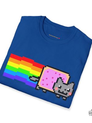 Custom Cute Kawaii Anime Manga Videogame Personalized Gamer Nyan Cosplay Kawaii Poptart Cat Unisex Shirt revetee 2