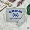 Harry Potte Embroidered Shirt Hogwarts Witchcraft And Wizardry Sweatshirt Gryffindor Sweater revetee 1