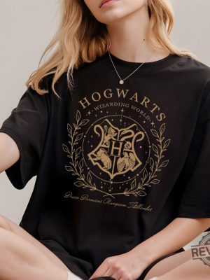 Harry Potter Shirt House Slytherin Shirt Gryffindor Shirt Ravenclaw Shirt Hufflepuff Shirt Gryffindor Sweater revetee 3