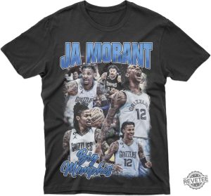 Ja Morant Memphis Grizzlies T Shirt Ja Morant Shirt revetee 2