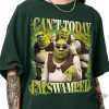 Target Shrek Shirt V2 Cant Today Im Swamped Shirt Shrek Funny Trending Shirt Fiona And Shrek Tshirt Shrek Face Meme Shirt trendingnowe 1