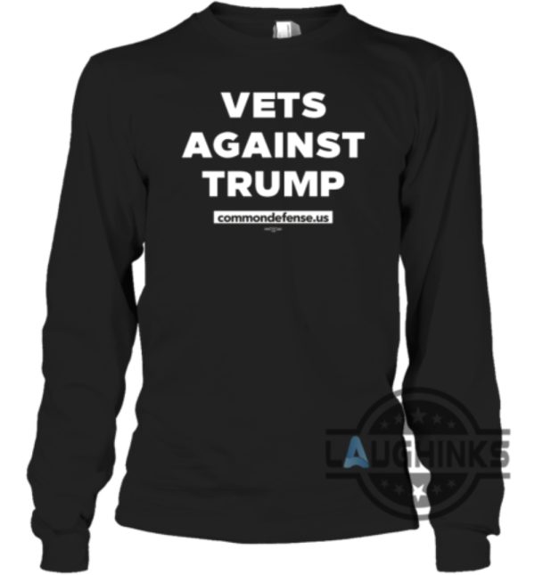 common defense vets against trump shirt worn by jacob thomas at dnc convention 2024 laughinks 4