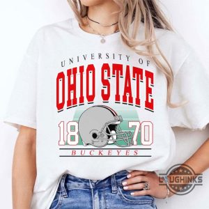 retro university of ohio state buckeyes sweatshirt t shirt hoodie est 1870