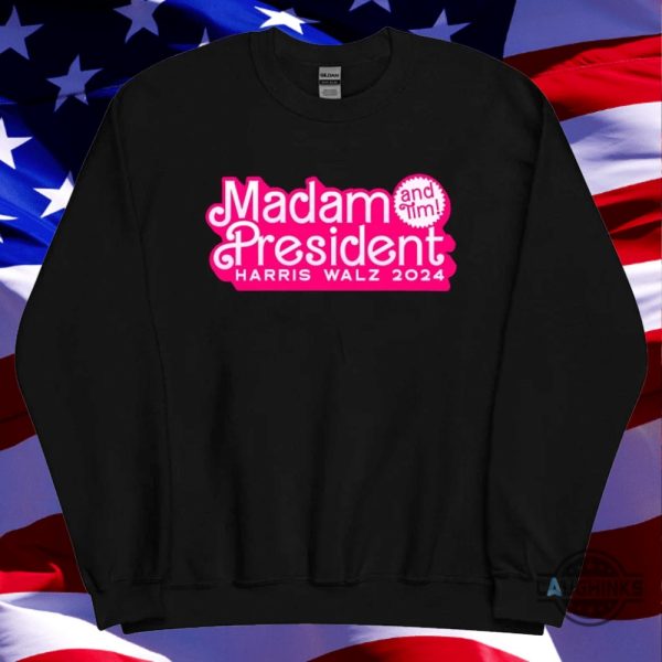 madam president kamala and tim shirt harris walz 2024 shirt