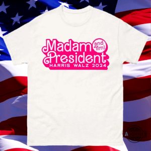 madam president kamala and tim shirt harris walz 2024 shirt