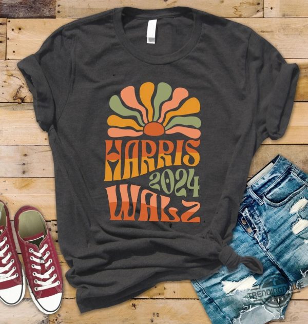 Harris Walz Shirt Harris Walz 2024 T Shirt Tim Walz Shirt Democrat Shirt Vote Blue Liberal Feminist Shirt Harris Walz 2024 Tee trendingnowe 1