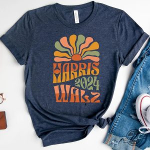 Harris Walz Shirt Harris Walz 2024 T Shirt Tim Walz Shirt Democrat Shirt Vote Blue Liberal Feminist Shirt Harris Walz 2024 Tee trendingnowe 3