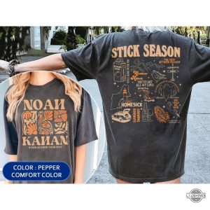 noah kahan stick season forever tour 2024 shirt concert