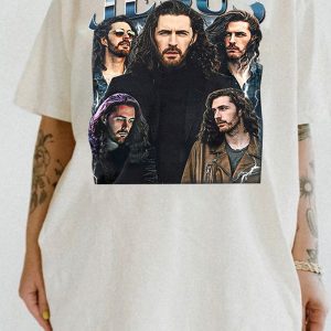 vintage hozier jesus bootleg graphic tee shirt