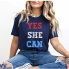 Yes She Can Shirt V2 Kamala Harris Shirt Kamala 2024 Tee Harris For President Sweatshirt Harris Shirt First Female President trendingnowe 1