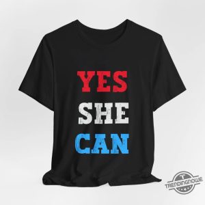 Yes She Can Shirt V2 Kamala Harris Shirt Kamala 2024 Tee Harris For President Sweatshirt Harris Shirt First Female President trendingnowe 2