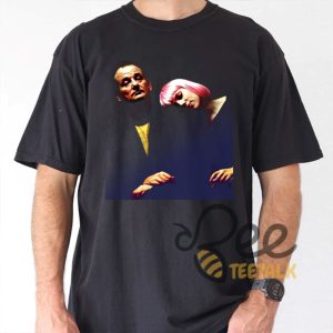 bill murray and scarlett johansson lost in translation shirt worn by rapper drake laughinks 1