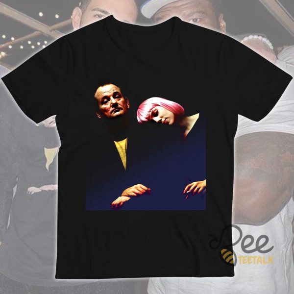 bill murray and scarlett johansson lost in translation shirt worn by rapper drake laughinks 2