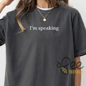 kamala harris im speaking embroidered t shirt sweatshirt hoodie