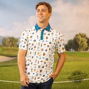 Happy Gilmore Golf Shirt Happy Gilmore Happy Things Polo trendingnowe 2