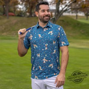 Happy Gilmore Golf Shirt Disney Goofy Polo trendingnowe 2