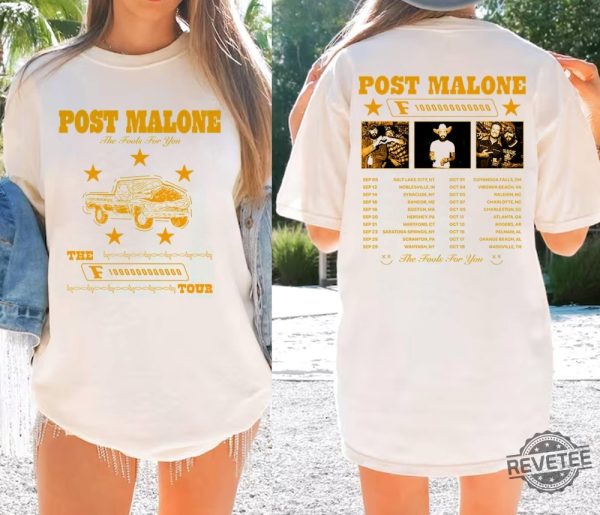 Post Malone Shirt Post Malone The F1 Trillion Album Shirt revetee 1