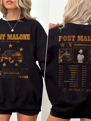 Post Malone Shirt Post Malone The F1 Trillion Album Shirt revetee 2