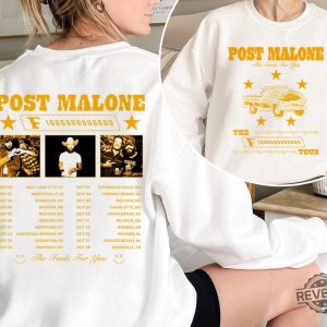 Post Malone Shirt Post Malone The F1 Trillion Album Shirt revetee 4