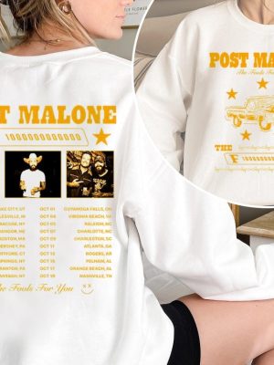 Post Malone Shirt Post Malone The F1 Trillion Album Shirt revetee 4